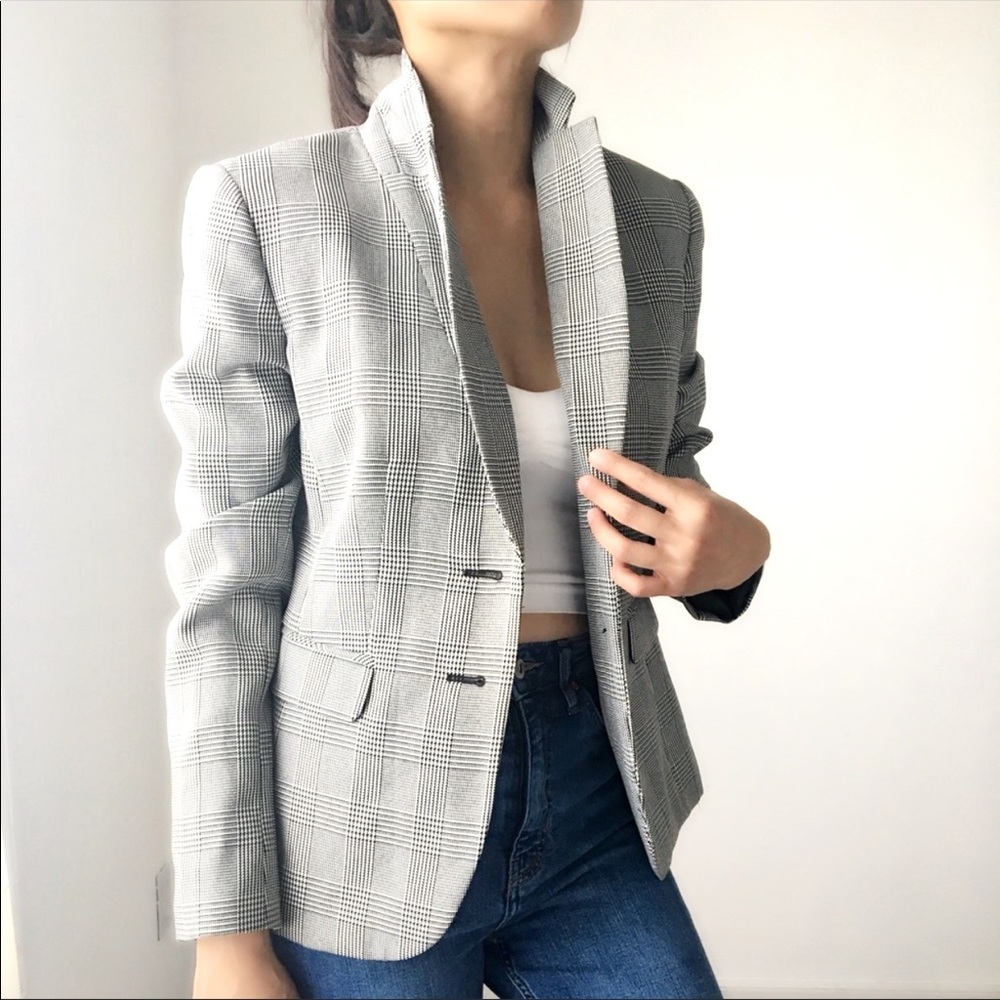 JONES WEAR Essential  NEW plaid blazer - Picture 2 of 7
